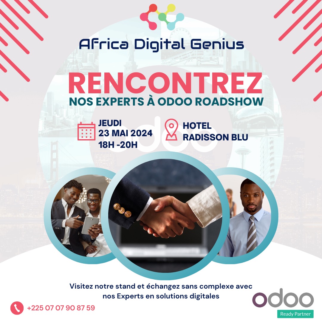 Odoo Roadshow Abidjan, 23 mai 2024